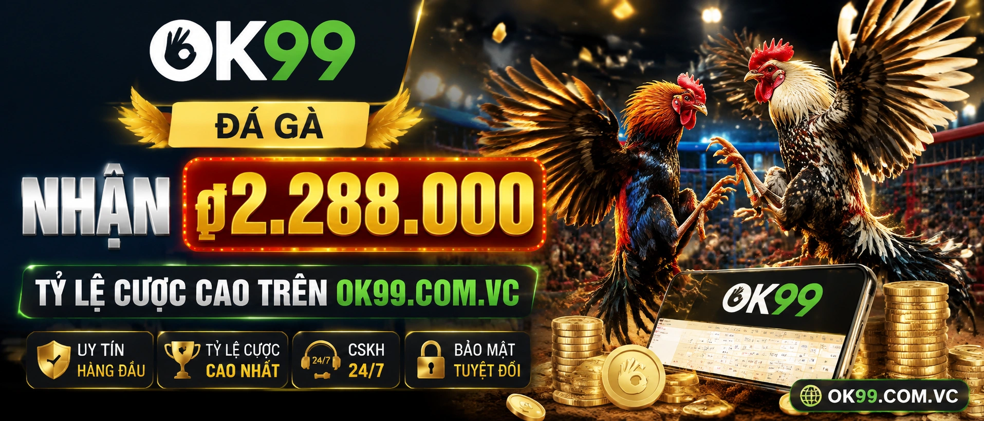 Khu Đá Gà Campuchia trên giao diện OK99